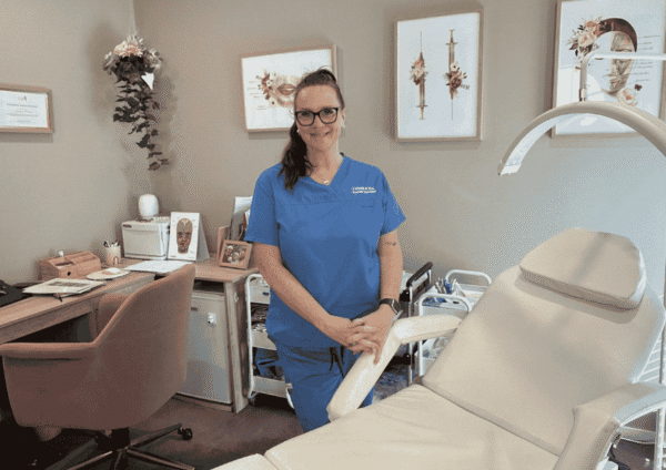 Jo, Owner and dedicated aesthetic nurse at A Wrinkle in Time Aesthetics Cosmetic Clinic in Berwick VIC